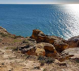 Ausblick Carvoeiro Boardwalk