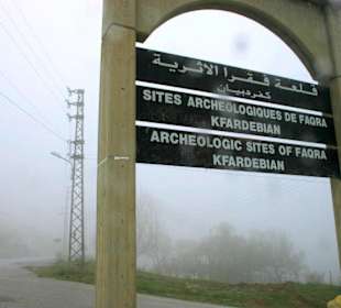Tempel in Faqra