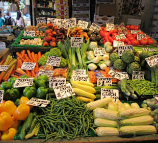 Auf dem Pike Market unterwegs