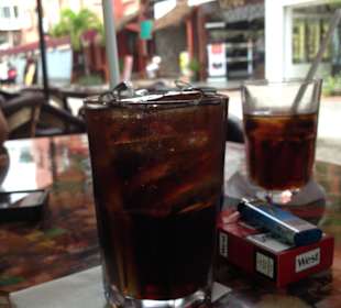 Cuba Libre im Tequila Barrel, hmmmm lecker....