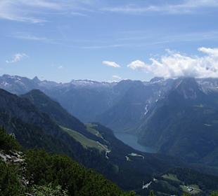 Blick auf Jenner und Königssee