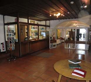 Kassenbereich im Museum