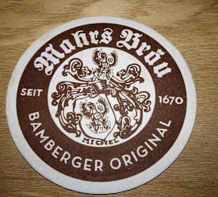 Bierfilz des Mahrs Bräu