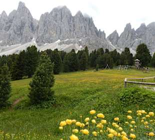 Wanderung zu den Geisler Spitzen