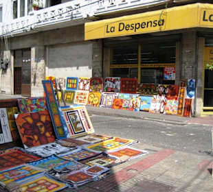 Typische karibische Kunstbilder