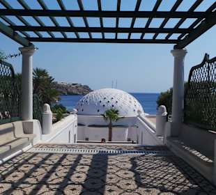 Eingang Kalithea Therme