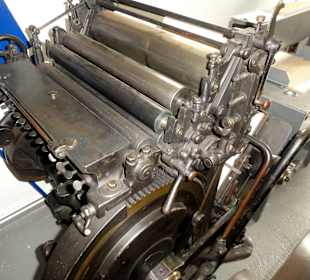 Rundgang durch die Druckerei des Handwerksmuseums