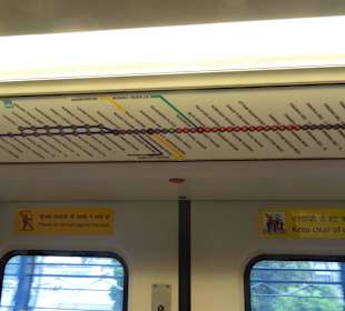 Sehr übersichtlicher Stationsplan