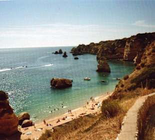 Pláže na Algarve