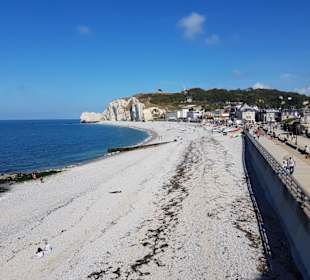 Strandpromenade Étretat 