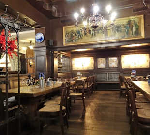 In den Gaststuben der Brauerei Schumacher