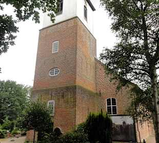 Außenansicht der Zionskirche Worpswede