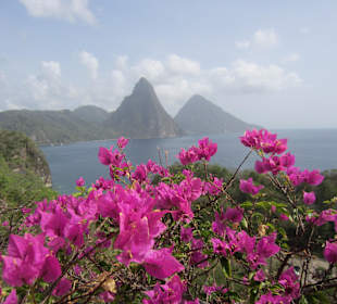 Vom Jade Mountain aus. 