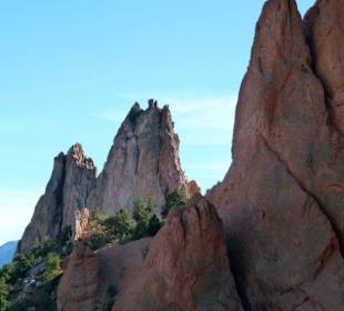 Beeindruckende Felsen