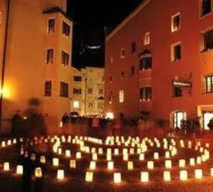 Rattenberger Advent-Kerzenlabyrinth