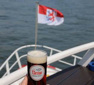 Ein Bier gehörte dazu....