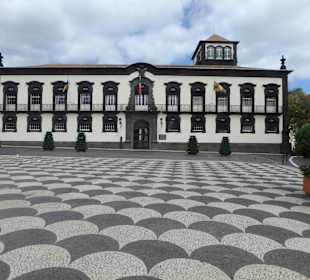 Blick auf das Rathaus