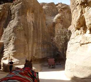 Einfahrt in die Schlucht