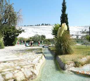 Fotostopp am Fuße der Terrassen