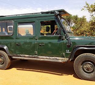 Unser Safari-Jeep