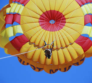 Parasailıng mıt Hund
