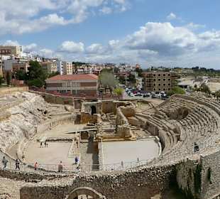 Schöne Stadt Tarragona / Amphitheateretko