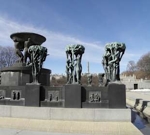 Сульптуры в Вигеланд парк