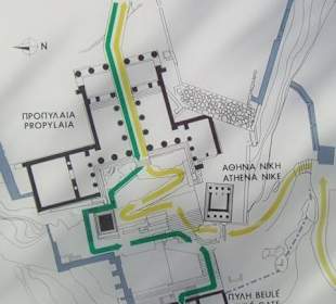 Lageplan Akropolis