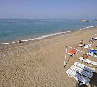Strandbereich des Hotels