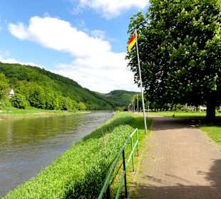 Spaziergang auf der Kurpromenade