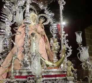 Blick von der Schatzkammer zur Virgen del Pino