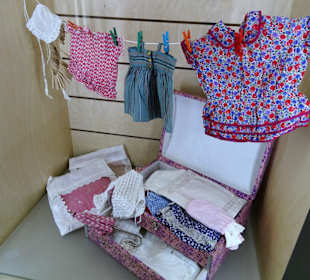 Exponate im Spielzeugmuseum