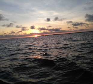 Sonnenuntergang vor Lamu