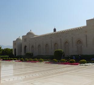 Außengelände der Moschee