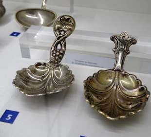 Sahnelöffel im Teemuseum