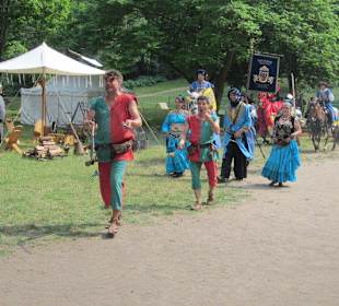 Mittelalterlichen Tage in der Festung