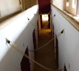 Gang zur Stierkampfarena