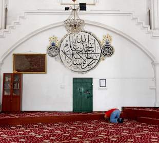 Gläubiger beim Gebet