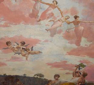 Deckenmalerei im Achillion