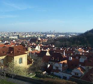 Blick von der Prager Burg