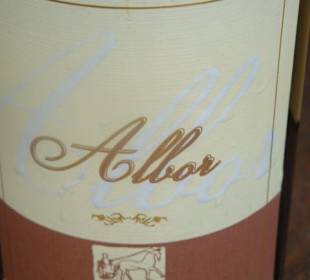 Weisswein Albor (Rebsorte : Bombino Bianco) 