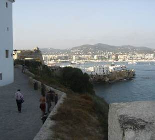 Wunderschöner Ausblick auf Ibiza