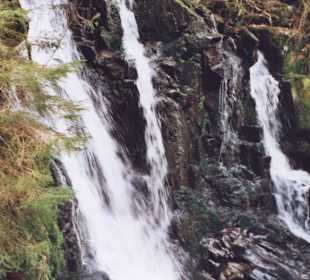 Wasserfall in der Windbergschlucht