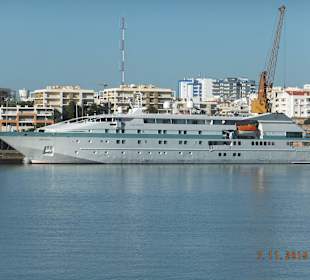 Tere Moana im Hafen von Portimao