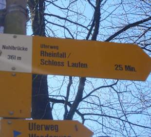 Wegweiser der Wanderwege