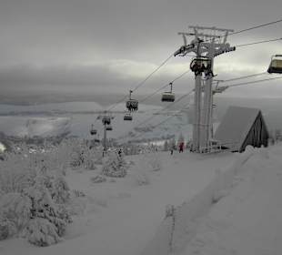 Blick vom Fichtelberg