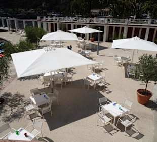 Impressionen von der Terrasse des Restaurants