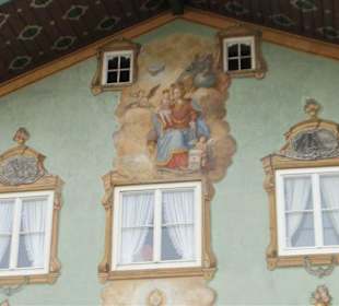 Fassade eines Hauses in der Altstadt