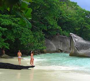 Strand auf einer der Similan Inseln