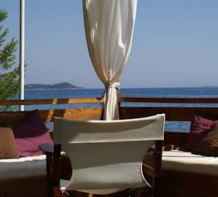 Aussicht von der Beach Bar Bacva